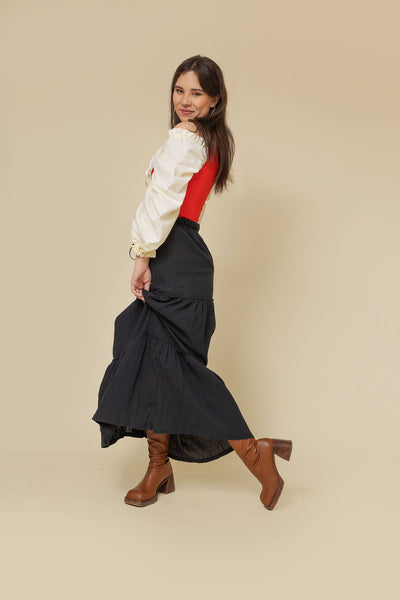 Apple Red Kate Corset, Red Corset top