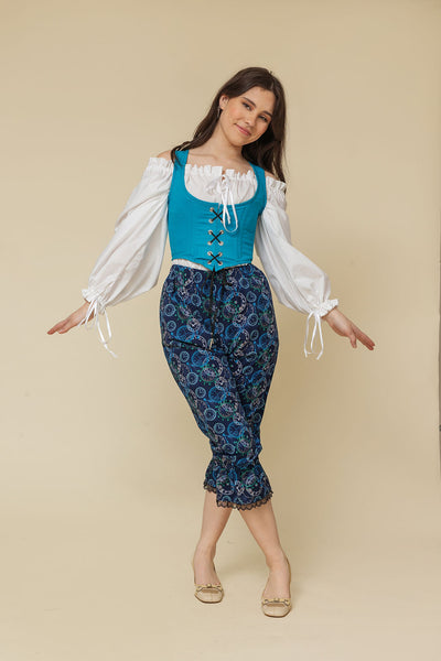 Blue Kate Corset, Sky Blue Corset, Blue Corset